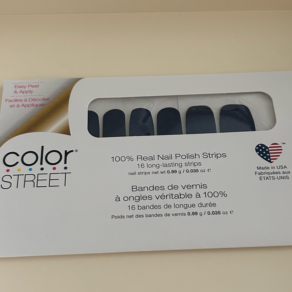 Color Street Blue in Peru Nail Strips